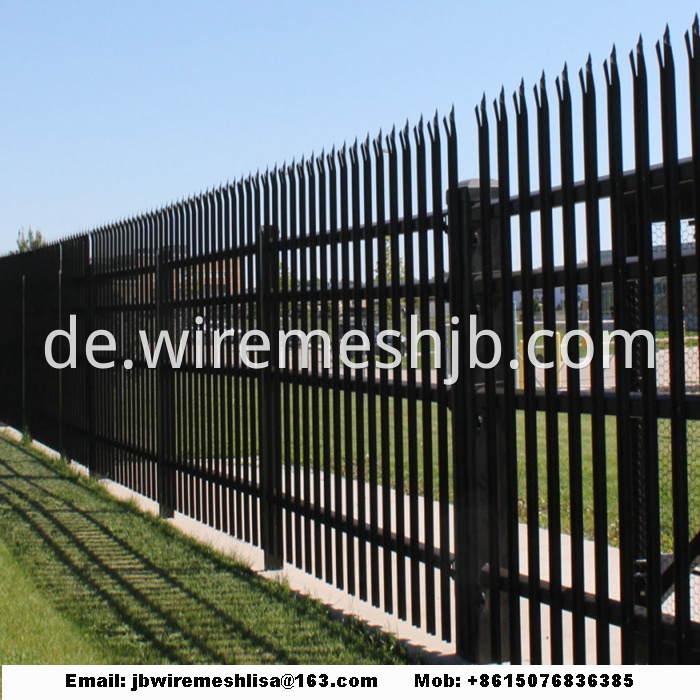 Powder Coated And Galvanized Palisade Fence Panels